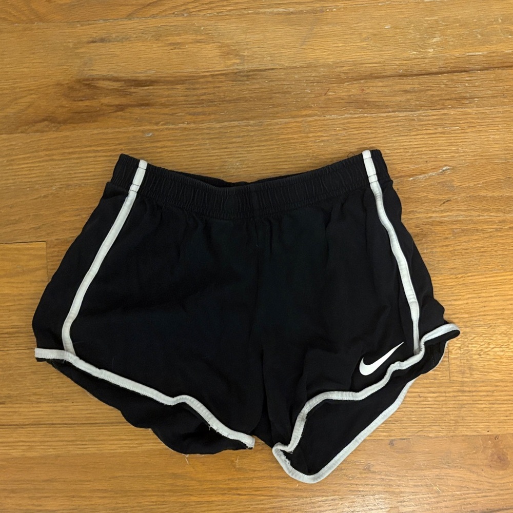 🐼 Nike Kid’s Black Shorts with White Trim 🐼